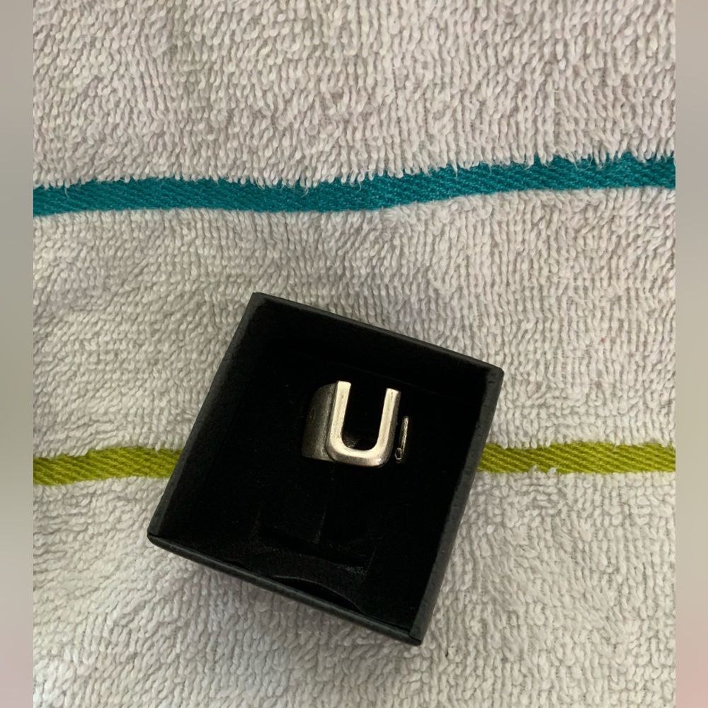 Antique Style Initial Ring